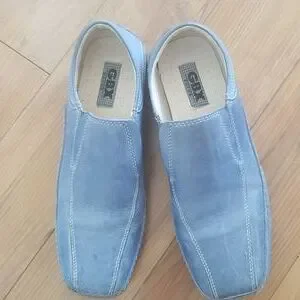 GBX Elite LEATHER BLUE LOAFERS MEN\'S SHOES GBX Loafer Leather Upper Casual Shoes for Men for sale | eBay main image 3